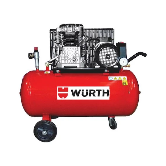 Würth W-360/100 dugattyús kompresszor, 2.25kW, 10bar, 100L, 230V