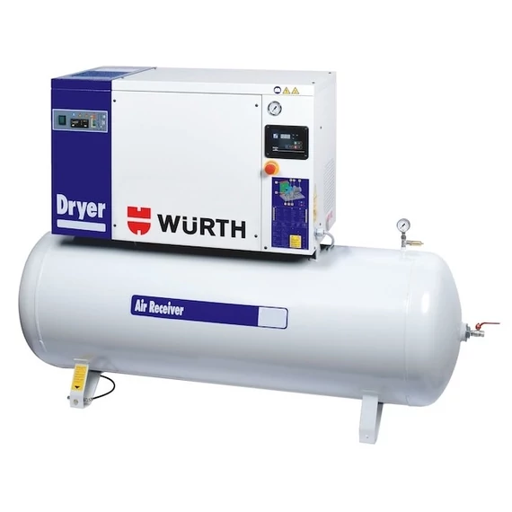 Würth W-MAX 10 csavarkompresszor, 10bar, 270L, 7.5kW, 400V