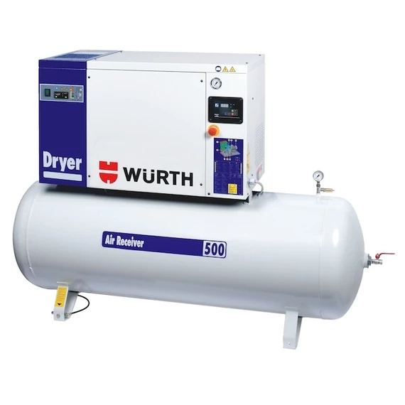 Würth W-Max 15 csavarkompresszor, 10bar, 500L, 15kW, 400V