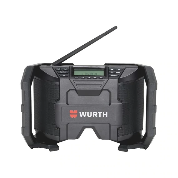 Würth RA 12-A akkus/elemes építkezési rádió, akku nélkül