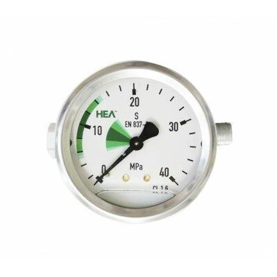 Wagner HEA manométer, nyomásmérő óra, 68mm, 400bar