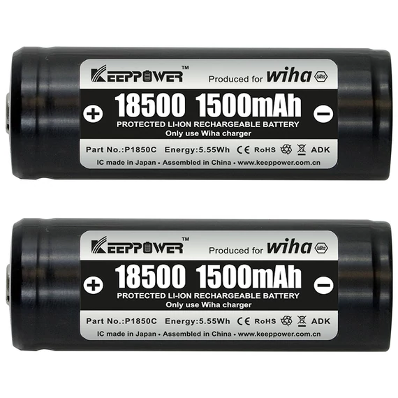 Wiha SpeedE akkumulátor, Li-ion, 1500mAh, 2db