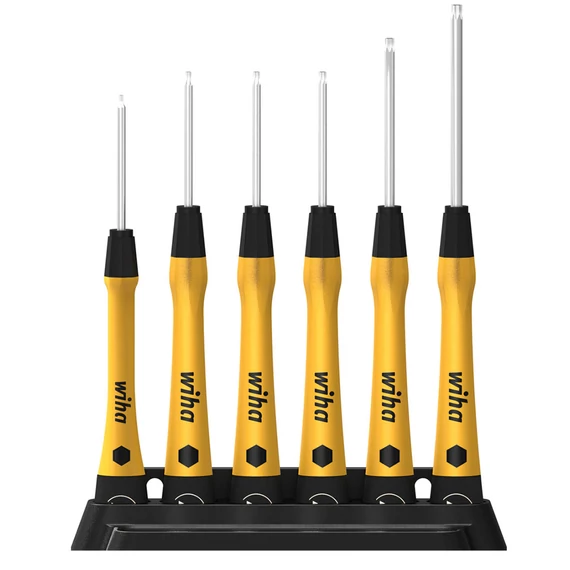 Wiha PicoFinish Torx csavarhúzó készlet, ESD, T5-T15, 6 részes
