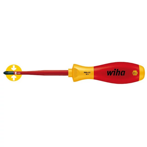 Wiha electric slimFix Phillips csavarhúzó, VDE, PH1x80mm