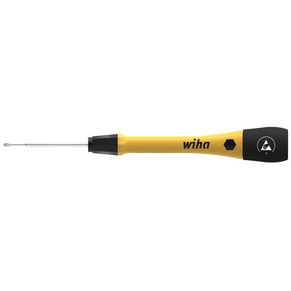 Wiha PicoFinish műszerész Phillips csavarhúzó, ESD, PH1x60mm