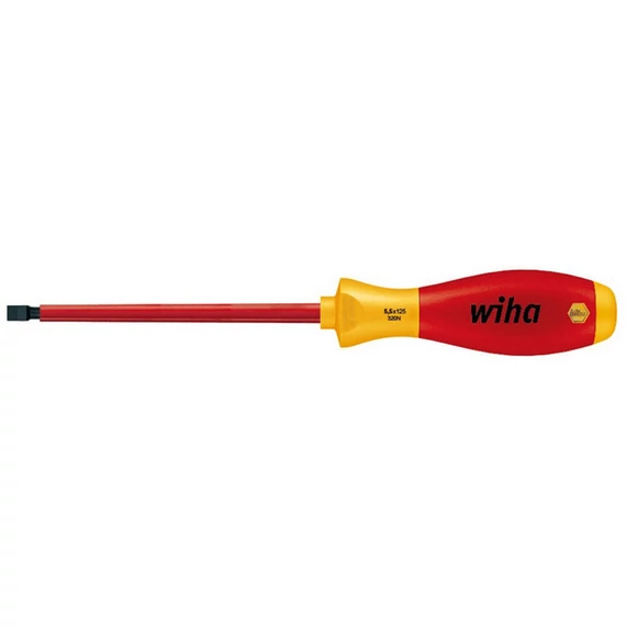 Wiha SoftFinish electric lapos csavarhúzó, VDE szigetelt, SL2.5x75mm