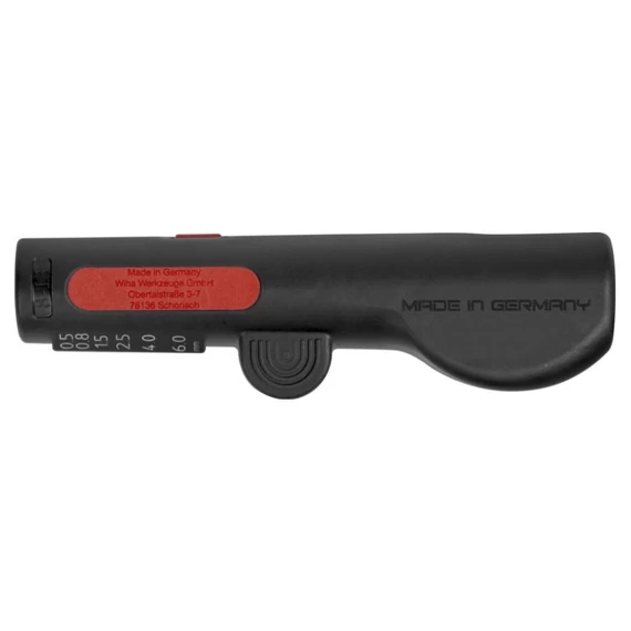 Wiha 4in1 Multi-tool kábelcsupaszító, kampós penge, kerek kábelek, 125mm
