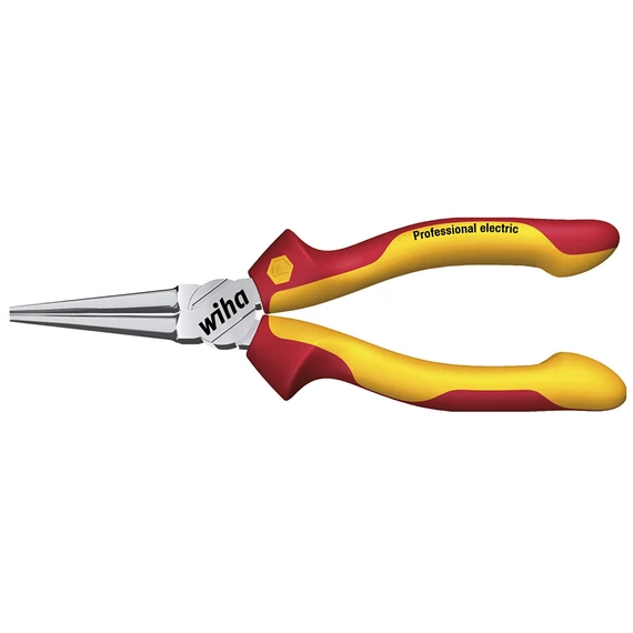 Wiha Professional electric kerekcsőrű fogó, szigetelt, 160mm