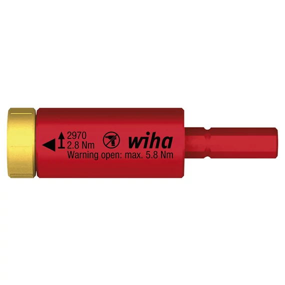 Wiha easyTorque electric nyomaték adapter, 0.8Nm, 59mm