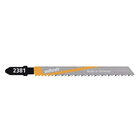 Wolfcraft dekopírfűrészlap 5db HCS T 30mm 100/75 d=2.5mm