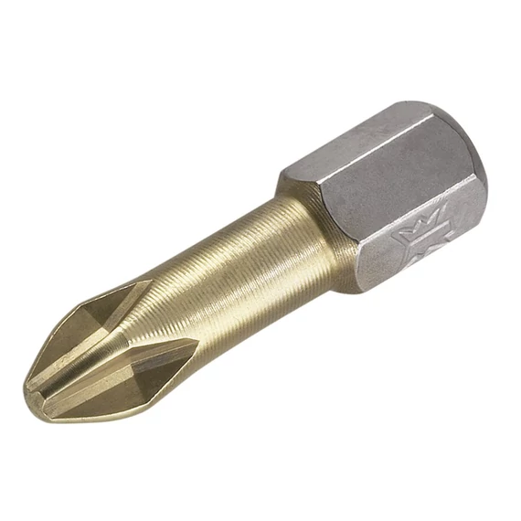 Wolfcraft 2db csavarozó bit Torsion TiN 25mm Pozidriv PZ3