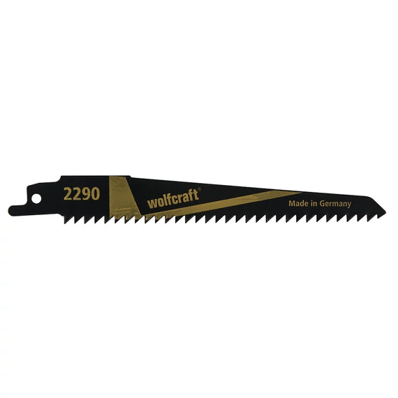 Wolfcraft szablyafűrészlap 2db HCS 6-80mm 131/152mm d=4mm