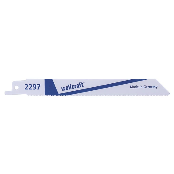Wolfcraft szablyafűrészlap 2db BiM 1-3mm 152/131mm d=1.4mm