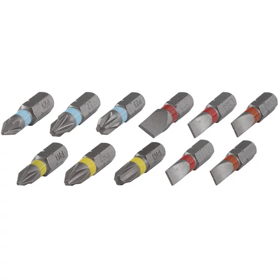 Wolfcraft csavarozó bitkészlet Solid 12 részes
