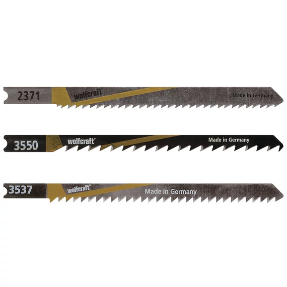 Wolfcraft dekopírfűrészlap készlet 3 részes HCS U (2371,3550,3537)