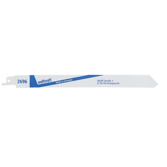 Wolfcraft szablyafűrészlap 2db BiM 210/230mm d=1.4mm