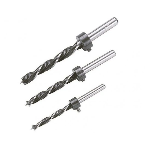 Wolfcraft 3db tiplizőfúró mélységállítóval , 6–8–10 mm 
