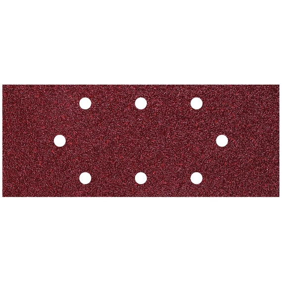 Wolfcraft 15db csiszolólap korund K40,80,120 perforált 93x230mm 