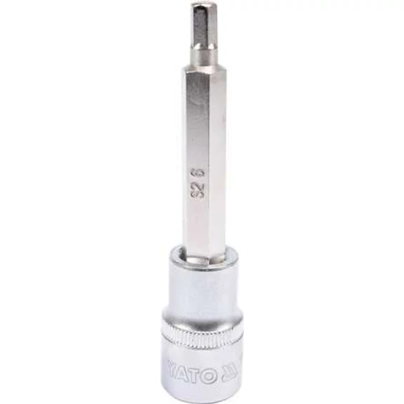 Yato Csavarbehajtó bit Imbusz, 5mm, 1/2&quot;, 100mm