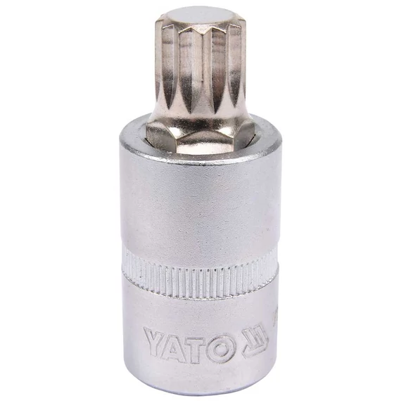 Yato YT-04345 bithegy dugófejjel, Spline, CrV, M14, 1/2&quot;