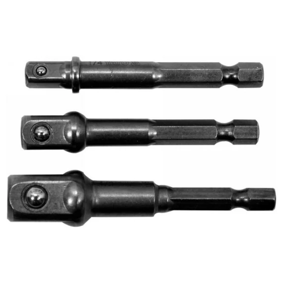 Yato Adapter 1/4", 3/8", 1/2", 65mm