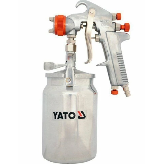 Yato festékszóró pisztoly, alsó tartályos, 1L, 1.8mm