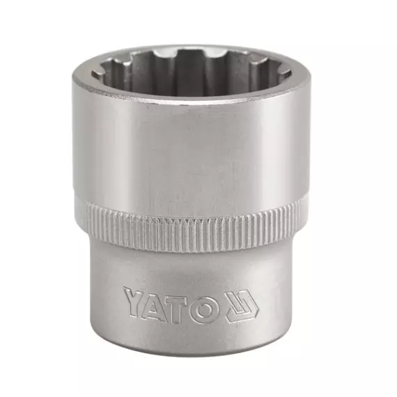 Yato Krovafej, CrV, spline, 1/2&quot;, 9mm