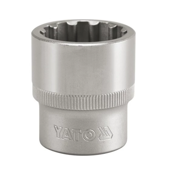 Yato Krovafej, CrV, spline, 1/2&quot;, 21mm