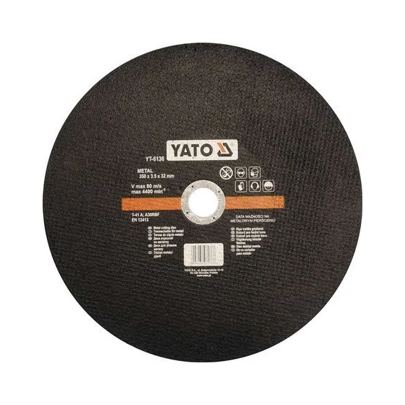 Yato Fémvágókorong flexre 350x22x3.5mm 