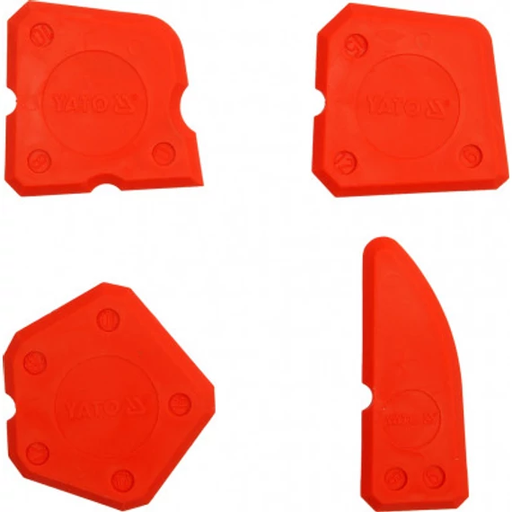 Yato Szilikon fugakihúzó készlet 100mm, 4 részes