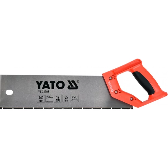 Yato Kézi fűrész PVC-hez, 15TPI, 350mm