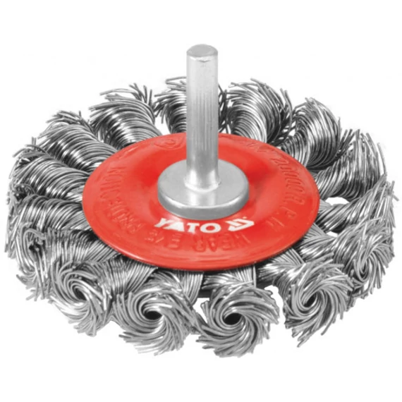 Yato Tárcsás drótkefe fúrógépre sodrott 75mm
