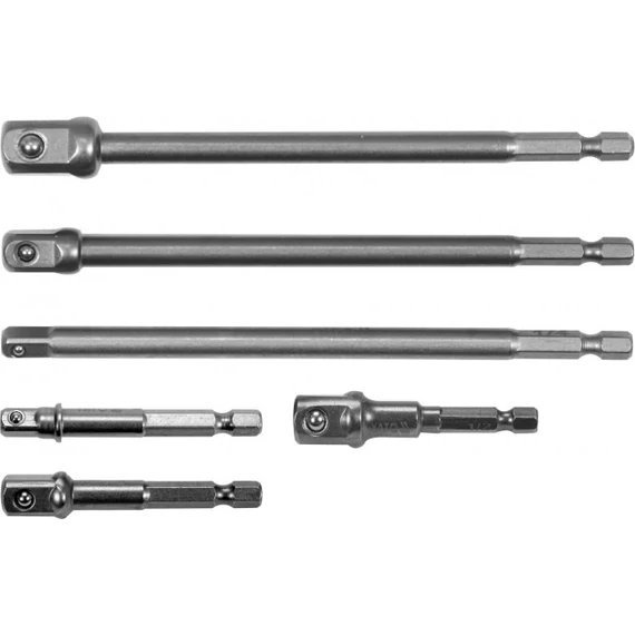 Yato Dugókulcs adapter bitbefogású készlet 1/4", 6db-os