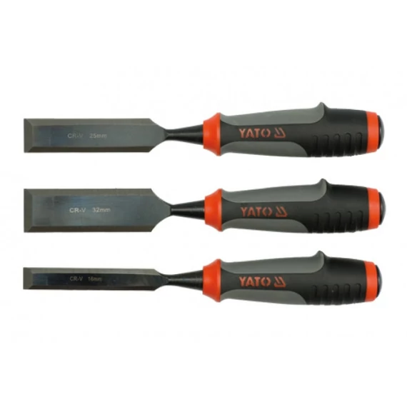 Yato Véső készlet, CrV, 16-25-32mm, 3 részes