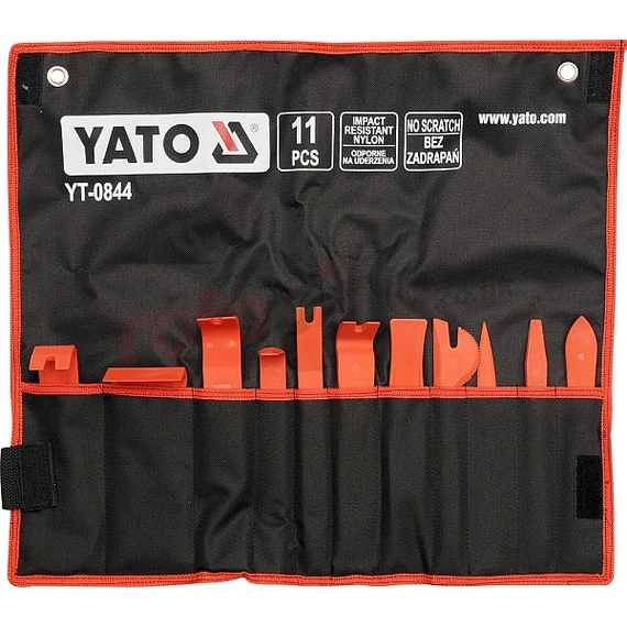 Yato YT-0844 kárpitlehúzó, 11db