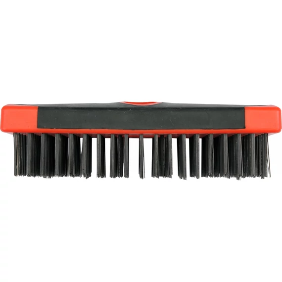 Yato Kézi drótkefe, acél, 6 soros, 65x180mm