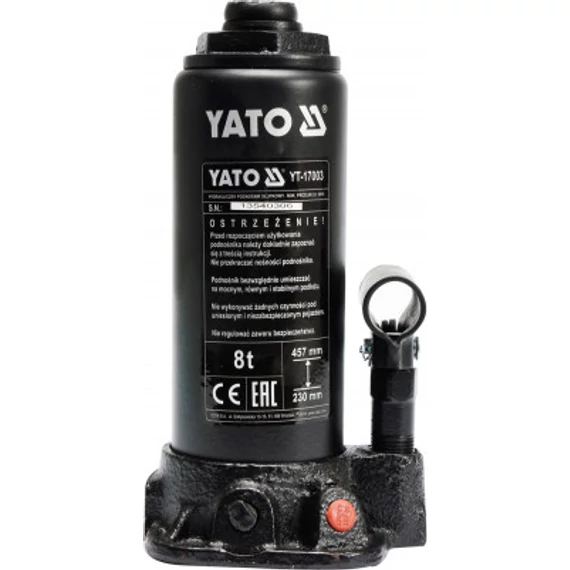 Yato Hidraulikus emelő 8T, 230-457mm