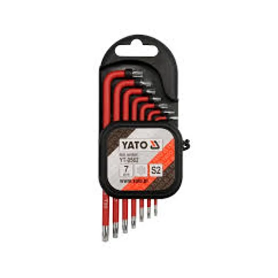 Yato TORX készlet 7db-os T9-T30 rövid 
