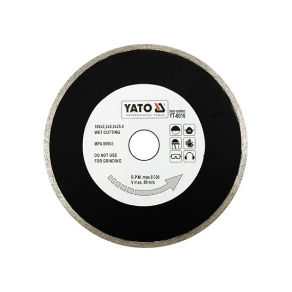 Yato Gyémántvágó k.csempe 200mm / 25,4-es furat 