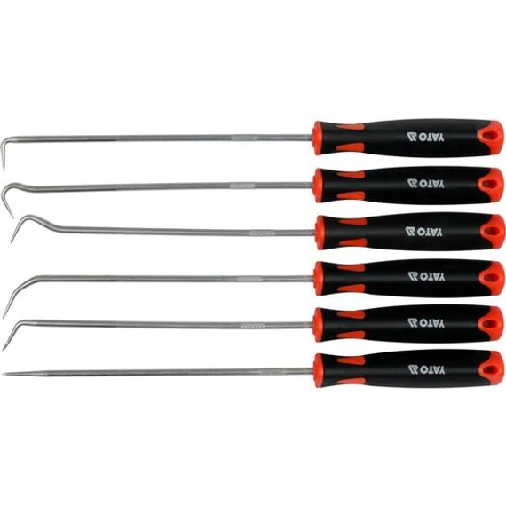 Yato tömítéskiszedő kampó készlet, 240mm, 6 részes 