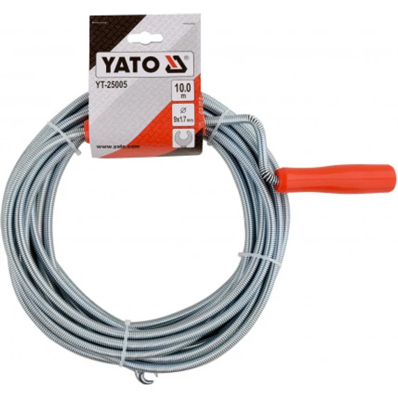 Yato Csőtisztító spirál 9x1.7mmx10m
