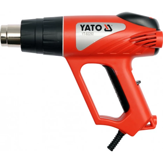 Yato Hőlégfúvó tartozékokkal, LCD kijelzővel 2000W, 550°C 