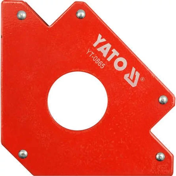 Yato Hegesztő szögvas mágneses 34kg, 122x190x25mm