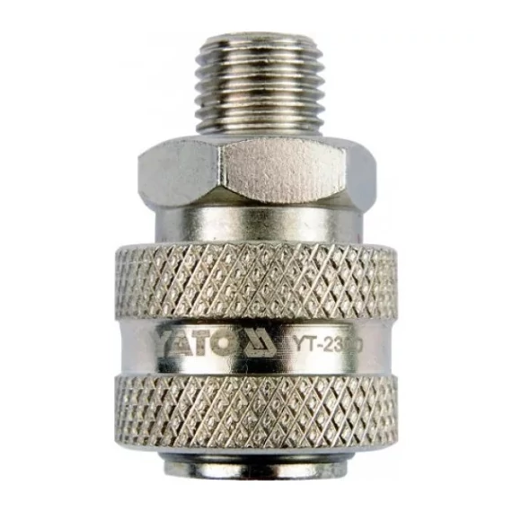 Yato gyorscsatlakozó külsőmenetes, 1/2"