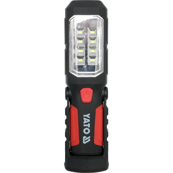 Yato Ledes lámpa 2az1-ben, 8+1Led, 280Lm