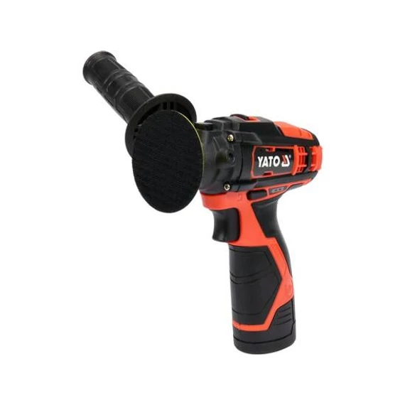Yato akkus polírozó, 12V, 80mm, 2.0Ah akkuval és töltővel