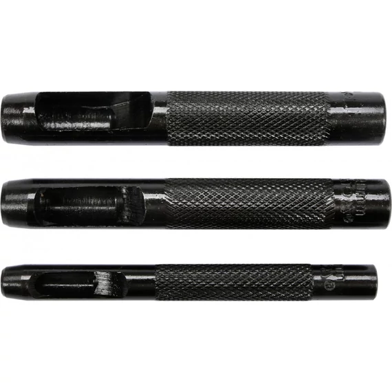 Yato Bőrlyukasztó készlet 6-10mm, 3db-os