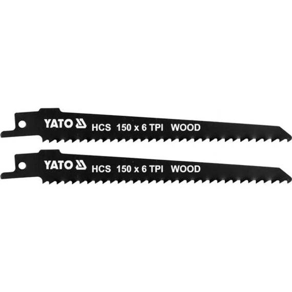 Yato szablyafűrészlap fához, 150mm, 2db
