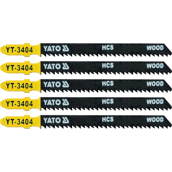 Yato Dekopír fűrészlap fához, 10TPI, 100mm, 5db