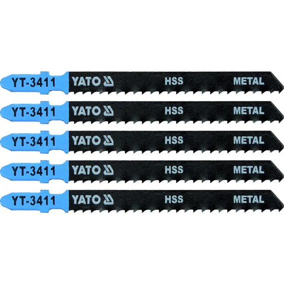 Yato Dekopír fűrészlap fémhez, 8TPI, 100mm, 5db